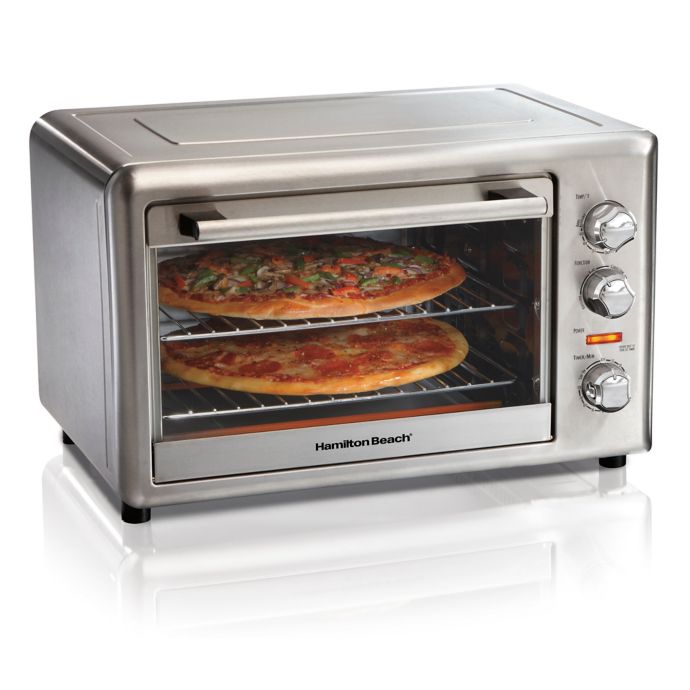 Hamilton Beach Countertop Oven With Convection Rotisserie Bed