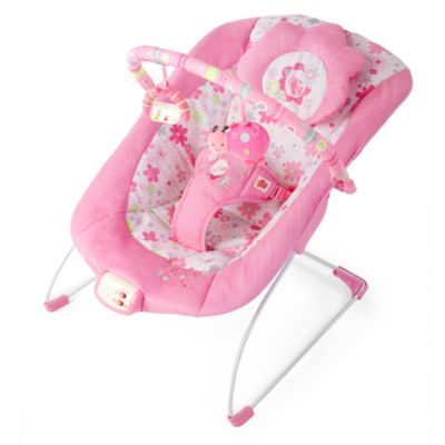 bright starts pretty in pink bouncer