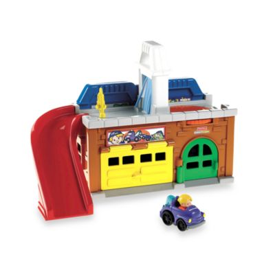 fisher price little people wheelies garage