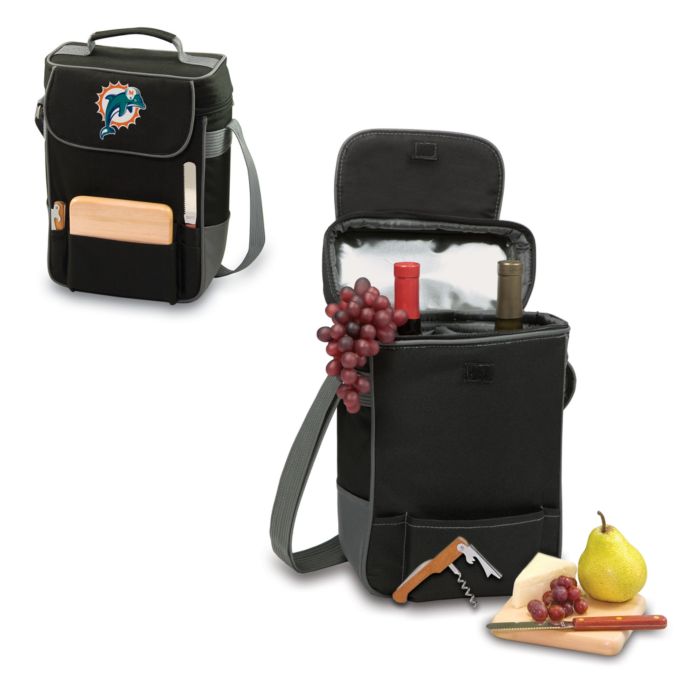 insulated wine and cheese tote