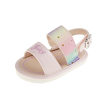spreker semester echo Juicy Couture® Rainbow Sandal in Pink | buybuy BABY