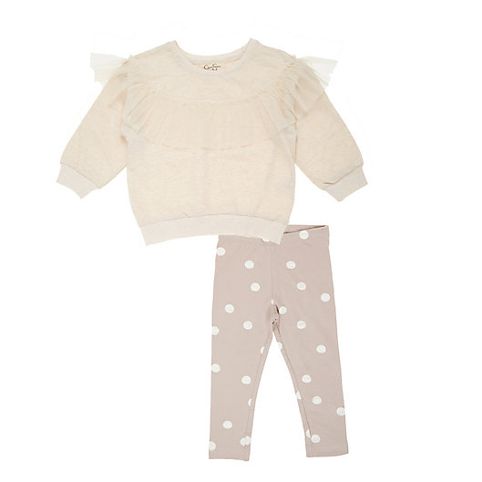 Baby Girl Legging with Ruffle Cuff by Baby Starters 