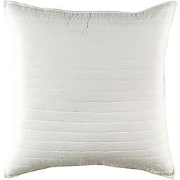 Surya Lindon European Pillow Sham in White