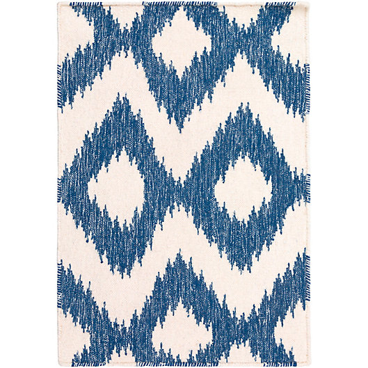 Alternate image 1 for Surya Frontier Global 2' x 3' Accent Rug in Navy/Cream