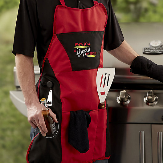 Alternate image 1 for 4-Piece Grill Apron Set