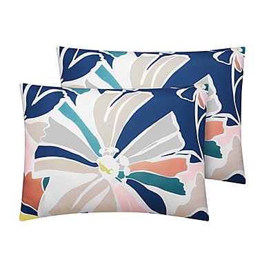 Simply Essential&trade; Floral 7-Piece Full/Full XL Comforter Set. View a larger version of this product image.