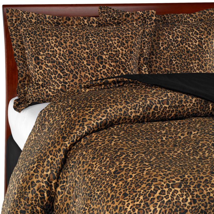 Leopard Print Comforter Set Bed Bath Beyond