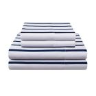 Alternate image 3 for Simply Essential&trade; Vertical Colorblock 7-Piece Full/Full XL Comforter Set in Navy/Yellow