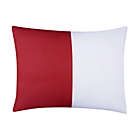 Alternate image 4 for Simply Essential&trade; Vertical Colorblock 5-Piece Twin/Twin XL Comforter Set in Red/White