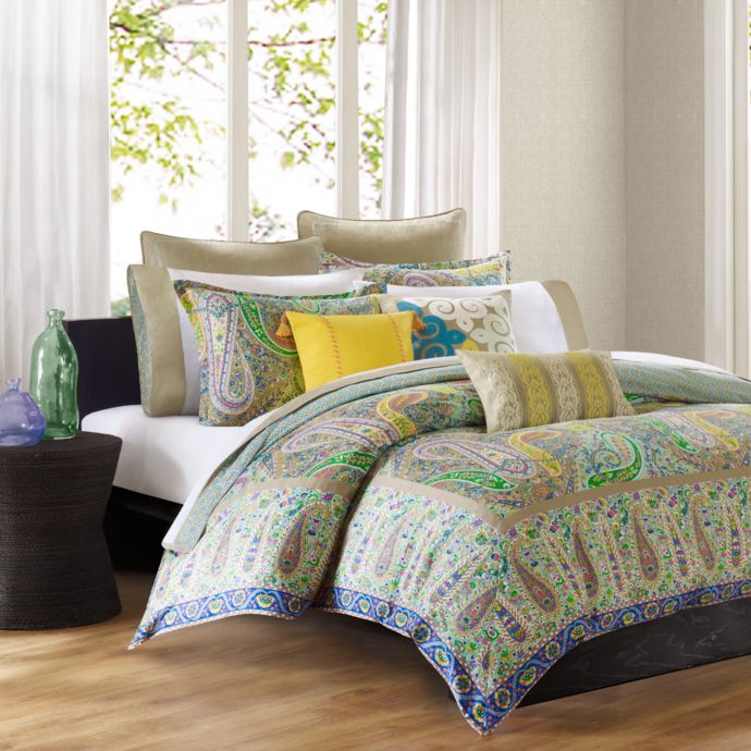 Echo Design Scarf Paisley Duvet Cover Bed Bath Beyond