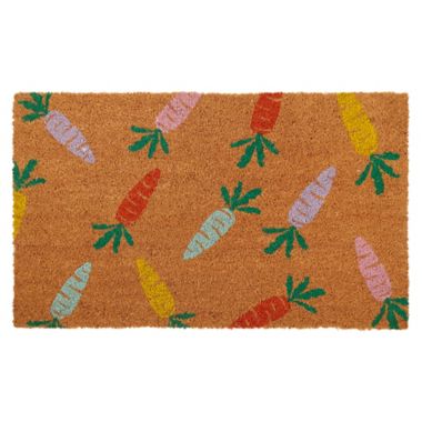 H for Happy&trade; Easter 18&quot; x 30&quot; Coir Door Mat. View a larger version of this product image.