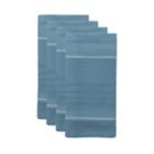 Alternate image 0 for Everhome&trade; Stella Stripe Easter Napkins in Light Blue (Set of 4)
