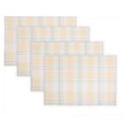 Alternate image 0 for Everhome&trade; Easter Plaid Placemats (Set of 4)