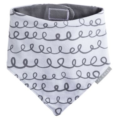 JJ Cole&reg; 2-Pack 50 Shapes of Grey Bandana Bib Set. View a larger version of this product image.