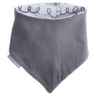 Alternate image 3 for JJ Cole&reg; 2-Pack 50 Shapes of Grey Bandana Bib Set