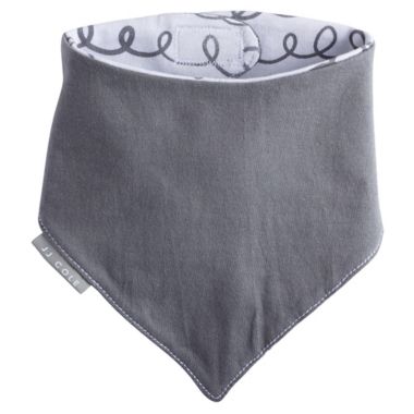 JJ Cole&reg; 2-Pack 50 Shapes of Grey Bandana Bib Set. View a larger version of this product image.