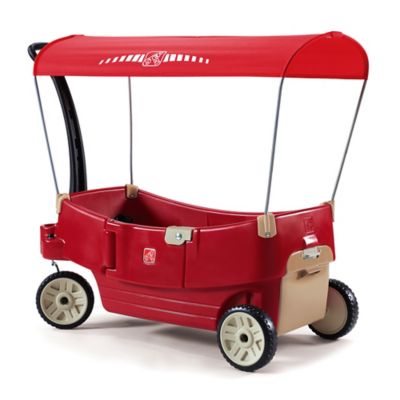 Step2&reg; All Around Canopy Wagon&trade; in Red