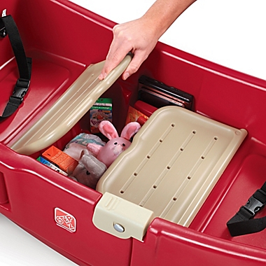 Step2&reg; All Around Canopy Wagon&trade; in Red. View a larger version of this product image.