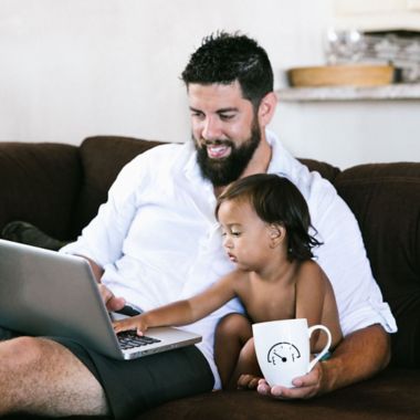 Pearhead&reg; "#DadLife" Mug in White. View a larger version of this product image.