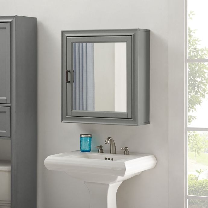 Crosley Furniture Tara Bath Mirror Cabinet Bed Bath Beyond