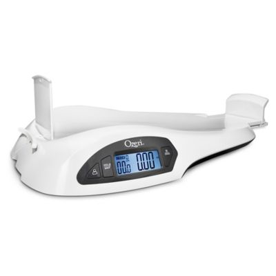 Ozeri&reg; All-In-One Baby and Toddler Scale in White