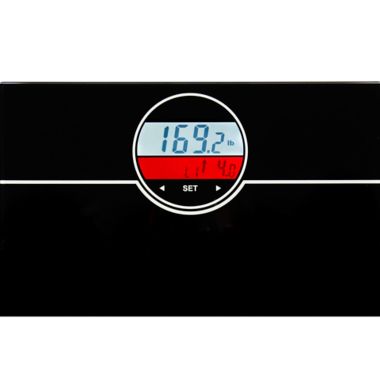 Ozeri&reg; WeightMaster 400 lb. Digital Bath Scale in Black. View a larger version of this product image.