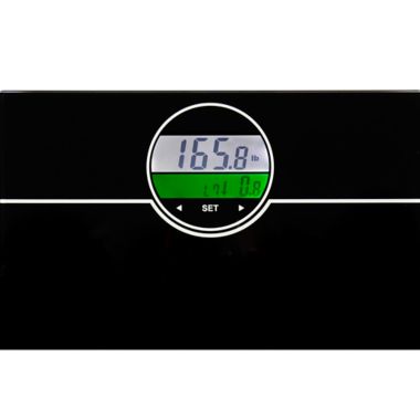 Ozeri&reg; WeightMaster 400 lb. Digital Bath Scale in Black. View a larger version of this product image.
