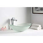 Alternate image 2 for ANZZI Forza Deco-Glass Vessel Sink in Lustrous Frosted