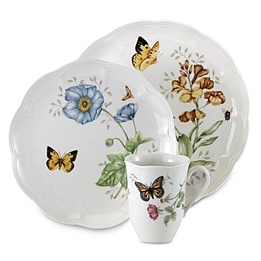 Lenox&reg; Butterfly Meadow&reg; Monarch Dinnerware Collection. View a larger version of this product image.