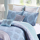 Alternate image 1 for Style Quarters Lilou Queen Comforter Set in Blue/Grey