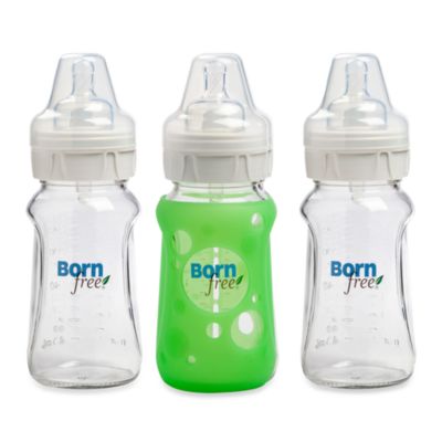 Born Free® 9-Ounce Glass Bottles 3-Pack 