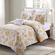 Savanah King Comforter Set in Yellow