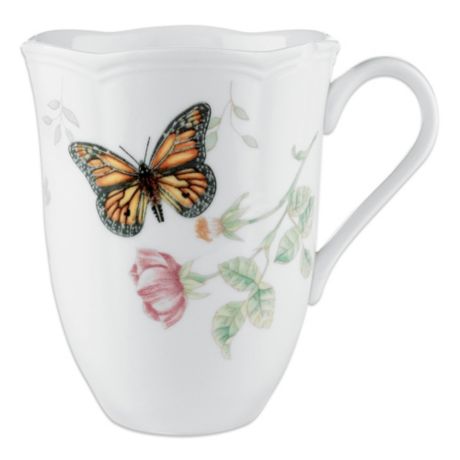 Butterfly Meadow Dragonfly 12 oz Mug Set of 4