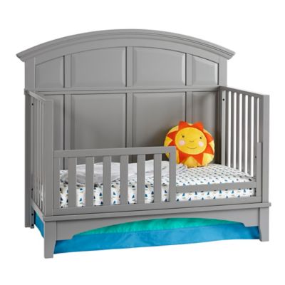 grey toddler bed