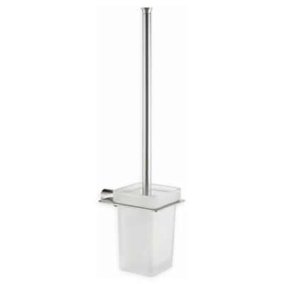 chrome toilet brush holder