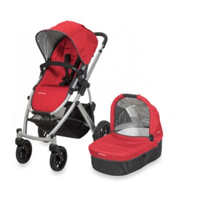 uppababy bassinet red