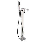 Alternate image 11 for ANZZI Angel 2-Handle Freestanding Clawfoot Tub Faucet with Hand Shower in Brushed Nickel