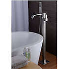 Alternate image 12 for ANZZI Angel 2-Handle Freestanding Clawfoot Tub Faucet with Hand Shower in Brushed Nickel