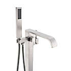 Alternate image 16 for ANZZI Angel 2-Handle Freestanding Clawfoot Tub Faucet with Hand Shower in Brushed Nickel