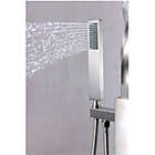 Alternate image 3 for ANZZI Yosemite 2-Handle Freestanding Clawfoot Tub Faucet with Hand Shower in Brushed Nickel