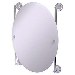 Allied Brass Que New  Oval Frameless Rail Mounted Mirror