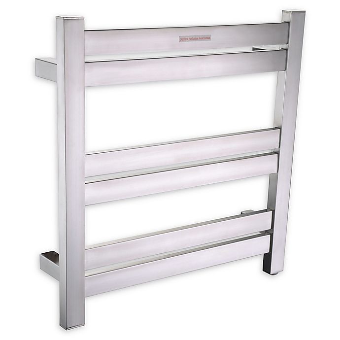 Anzzi Starling 6 Bar Stainless Steel, Wall Mounted Towel Warmer