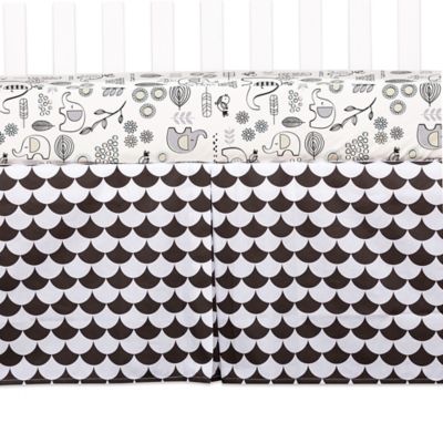 scalloped crib skirt