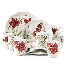 Lenox® Butterfly Meadow™ Holiday 18-Piece Dinnerware Set