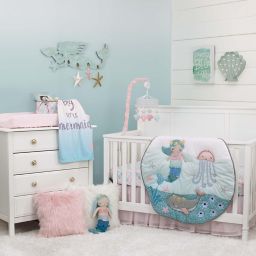 Little Mermaid Crib Set Buybuy Baby