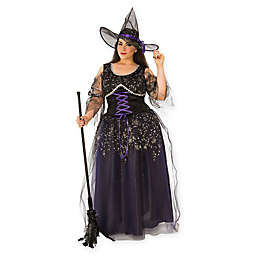 Curvy Midnight Witch Plus Size Adult Halloween Costume