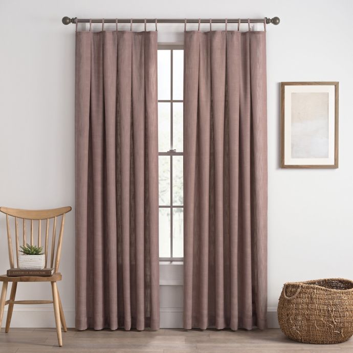 Cassora Skinny Tab Window Curtain Panel Bed Bath Beyond