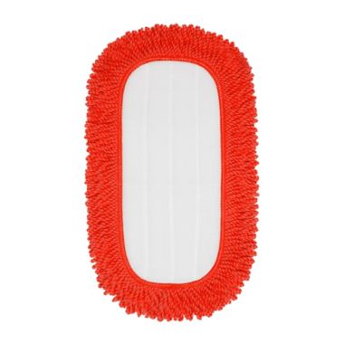OXO Good Grips&reg; Microfiber Floor Duster Replacement Pad in Red. View a larger version of this product image.