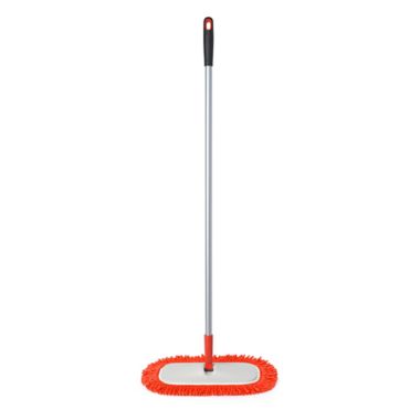 OXO Good Grips&reg; Microfiber Floor Duster Replacement Pad in Red. View a larger version of this product image.