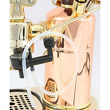 LaPavoni&reg; Espresso Maker with Automatic Cappucinno Attachment in Copper. View a larger version of this product image.